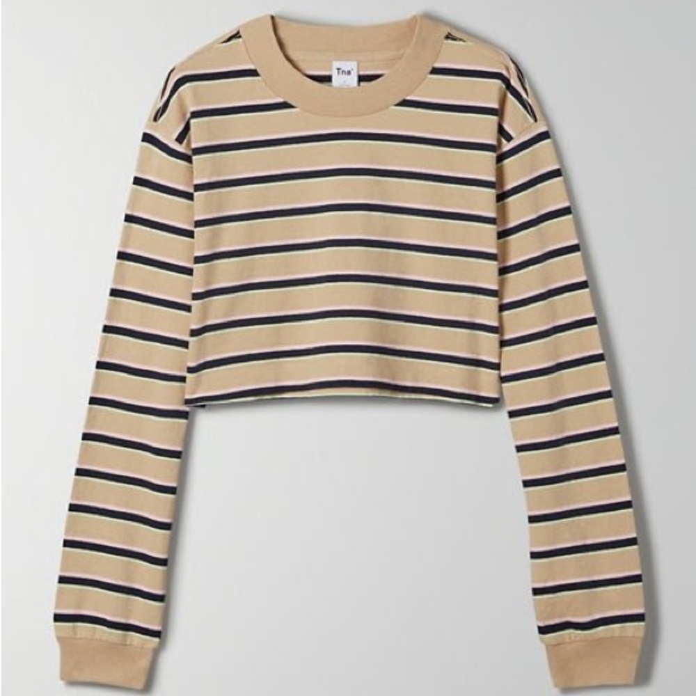 Aritzia Tna Ryer Cropped Longsleeve